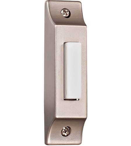 Product image for Builder Suraface Surface Mount Lighted Push Button - Pewter