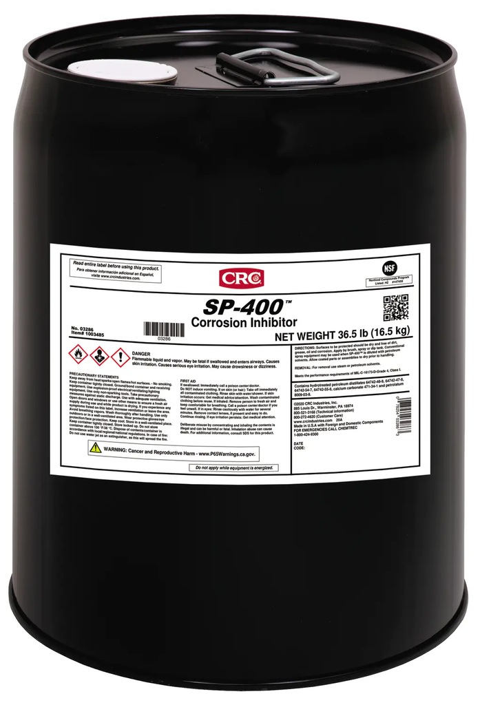 Product image for CRC 03286 SP-400 Corrosion Inhibito