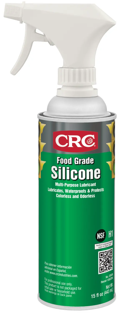 Product image for CRC 03039 Food Grade Silicone 15 Fl