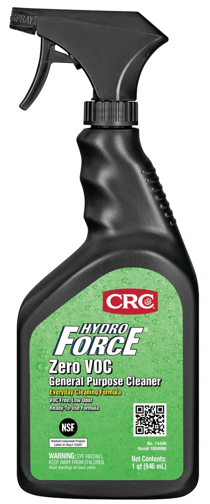 Product image for CRC 14446 HydroForce Zero VOC Clea