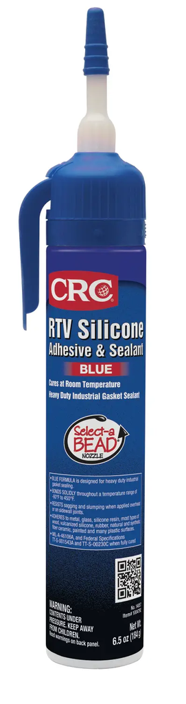 Product image for CRC 14057 RTV SILICONE SEALANT (BLU