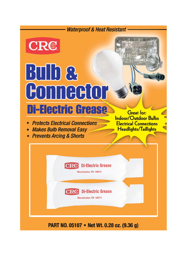 Product image for CRC 05107 BULB & CONNECTOR DI-ELECT