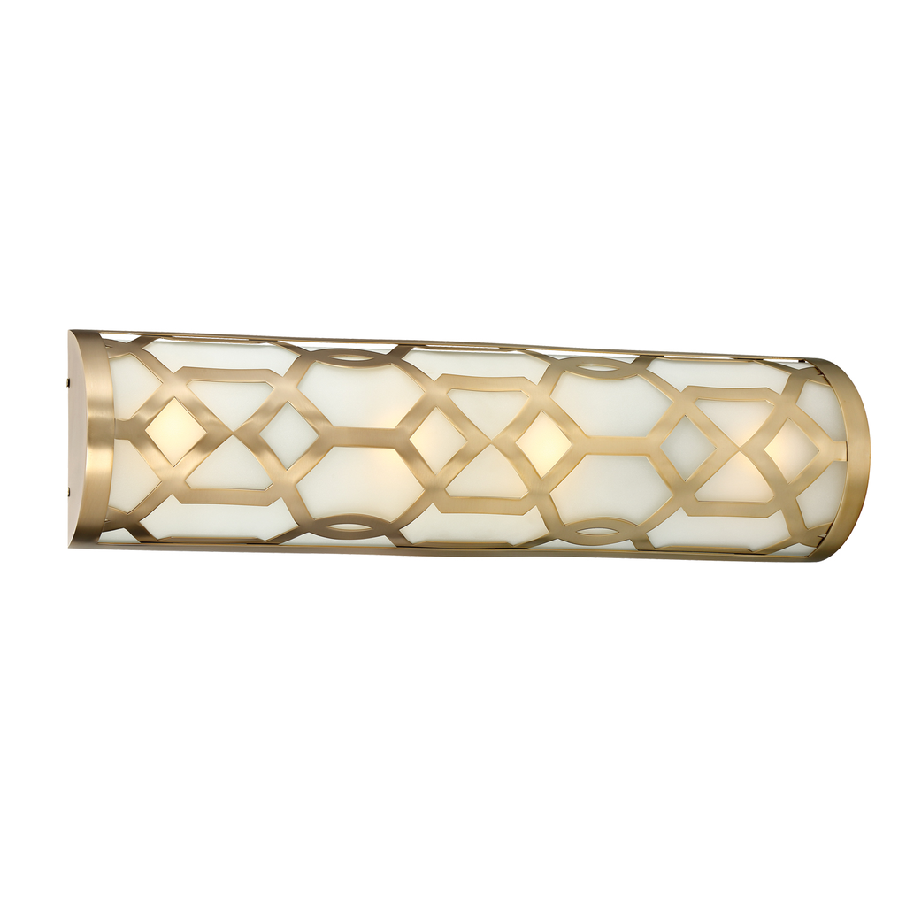 Product image for Jennings 24" LED Vanity - Aged Brass
