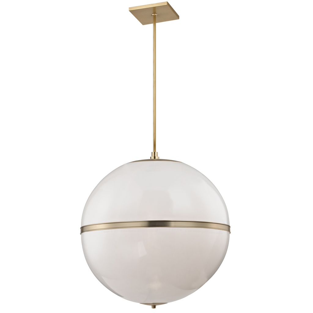 Product image for Truax 4 Light Pendant - Aged Brass