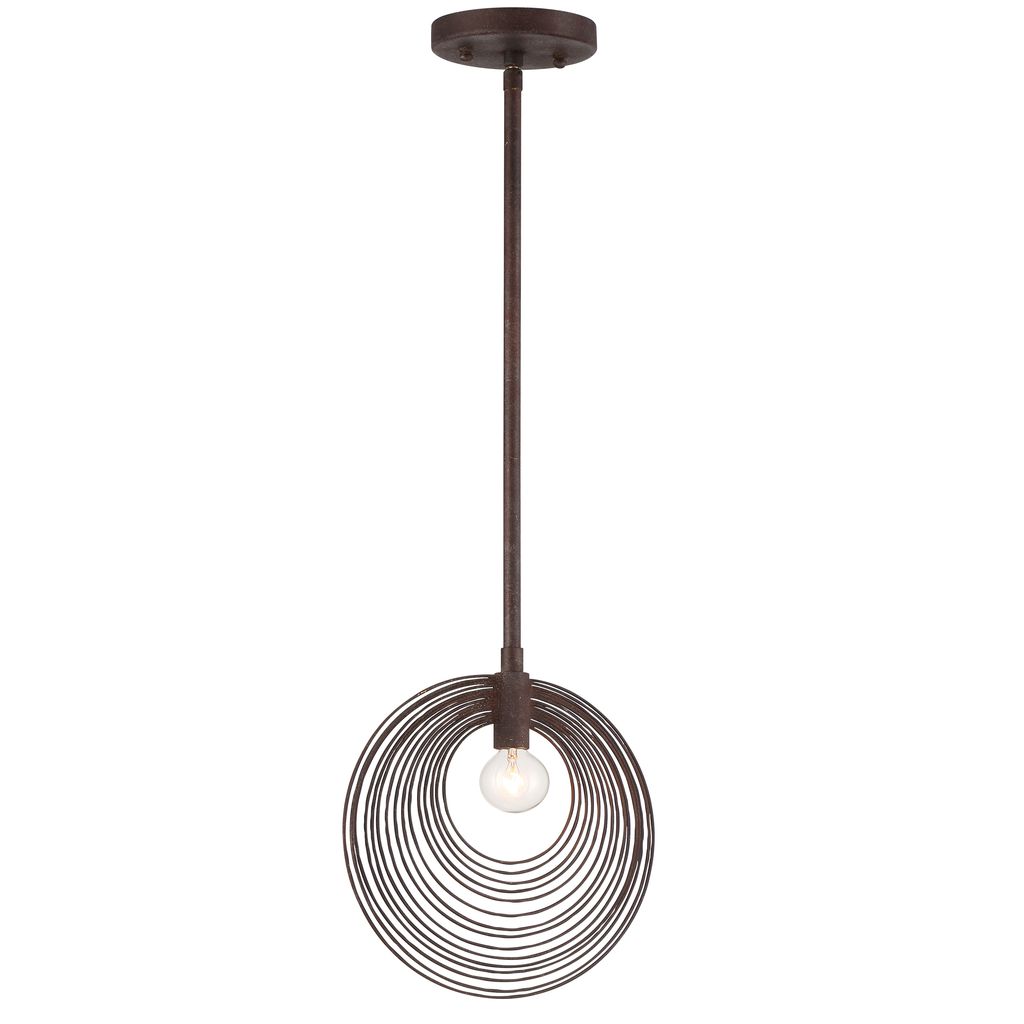 Product image for Doral 1 Light Pendant - Forged Bronze