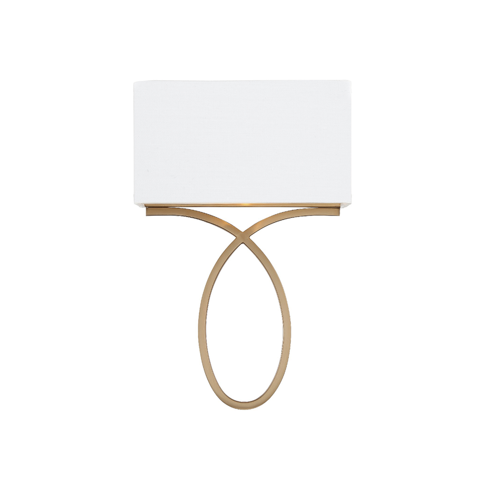 Product image for Brinkley 2 Light Wall Sconce - Vibrant Gold