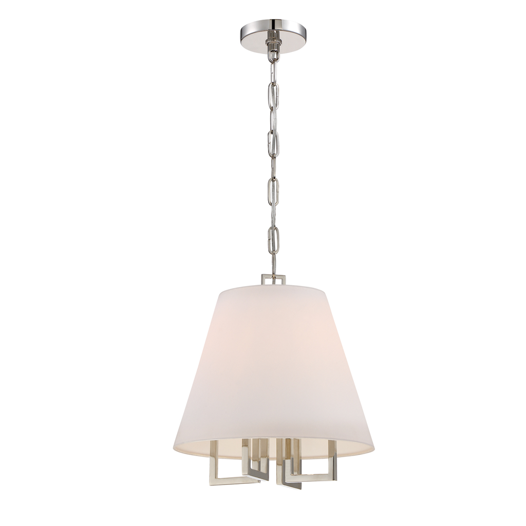 Product image for Westwood 4 Light Pendant - Polished Nickel