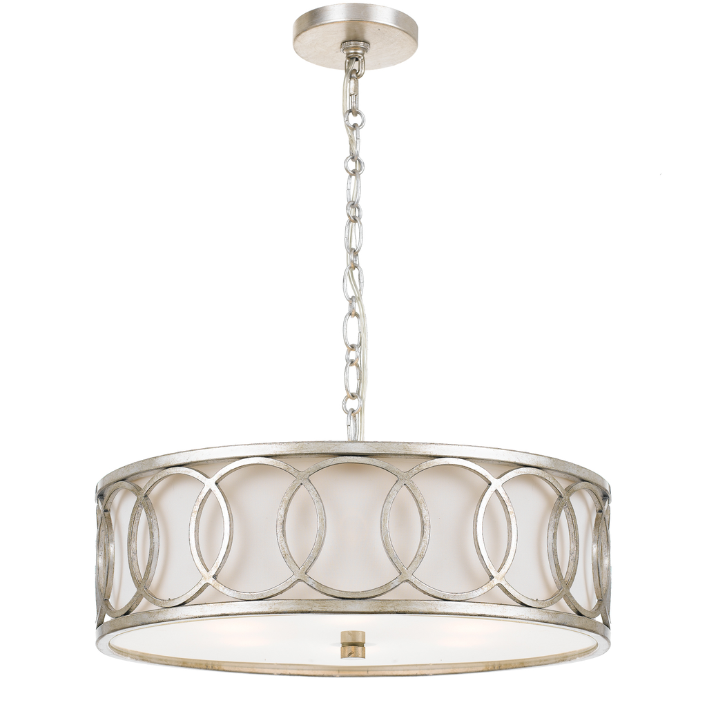 Product image for Graham 6 Light Chandelier - Antique Silver