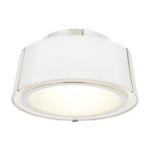 Product image for Fulton 2 Light Semi-Flush Mount - Polished Nickel