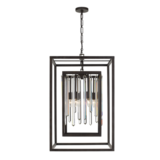 Product image for Hollis 6 Light Chandelier - Forged Bronze