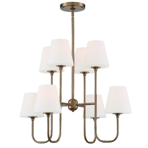 Product image for Keenan 8 Light Chandelier - Vibrant Gold