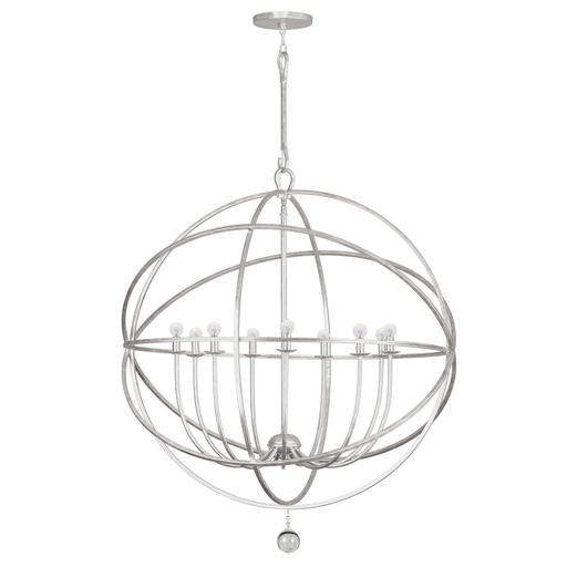Product image for Solaris 9 Light Chandelier - Olde Silver