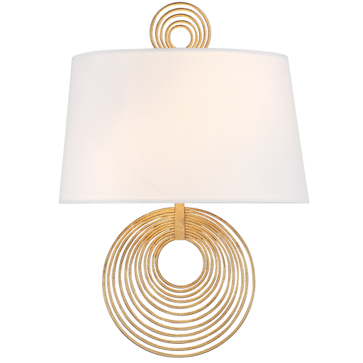 Product image for Doral 2 Light Wall Sconce - Renaissance Gold