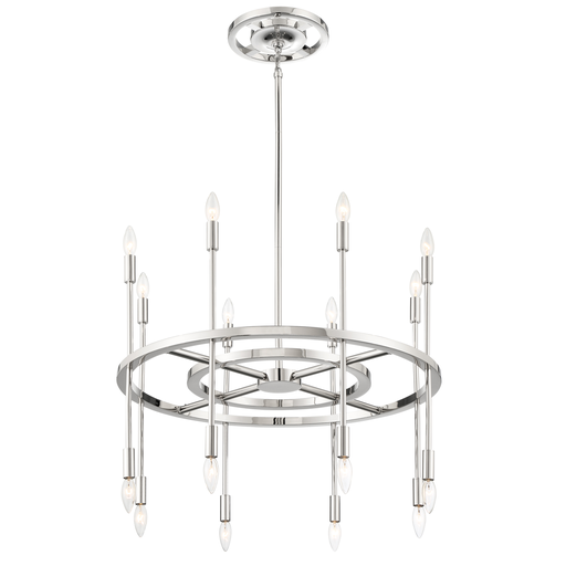 Product image for Aries 16 Light Chandelier - Polished Nickel