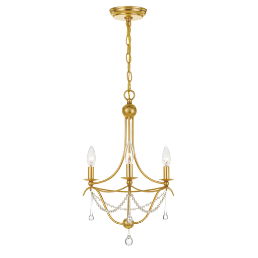 Mayer-DDS-Metro 3 Light Antique Gold Mini Chandelier-1