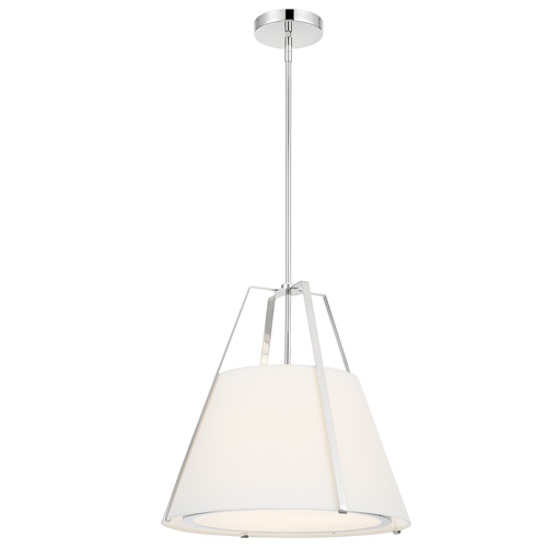 Product image for Fulton 3 Light Pendant - Polished Nickel
