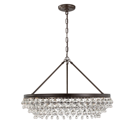 Product image for Calypso 6 Light Chandelier - Vibrant Bronze