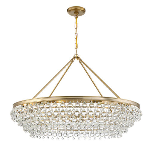 Product image for Calypso 8 Light Chandelier - Vibrant Gold