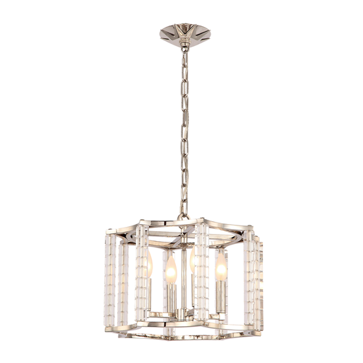 Product image for Carson 4 Light Mini Chandelier - Polished Nickel