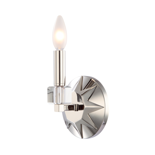 Product image for Carson 1 Light Wall Sconce - Polished Nickel