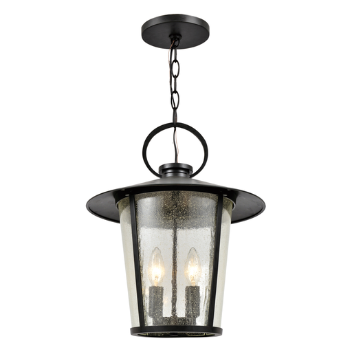 Product image for Andover 4 Light Hanging Lantern - Matte Black
