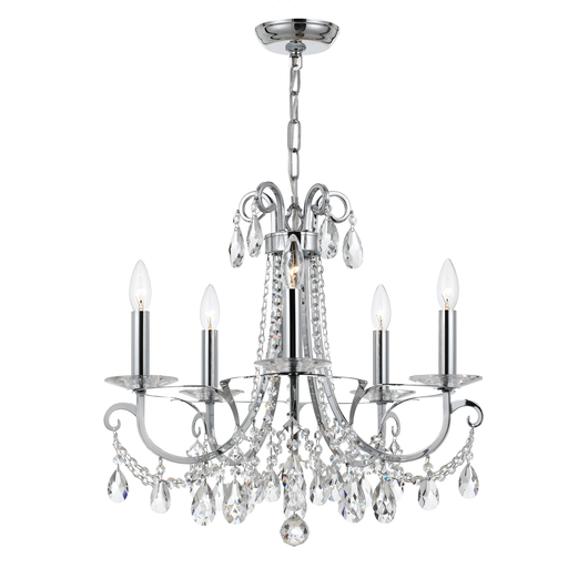 Product image for Othello 8 Light Chandelier - Polished Chrome w/ Swarovski Spectra Crystal