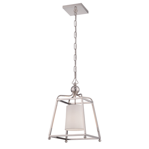 Product image for Sylvan 1 Light Pendant - Polished Nickel