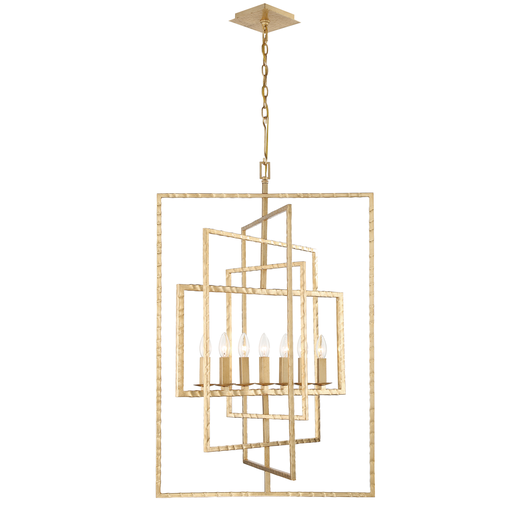 Product image for Capri 7 Light Chandelier - Antique Gold