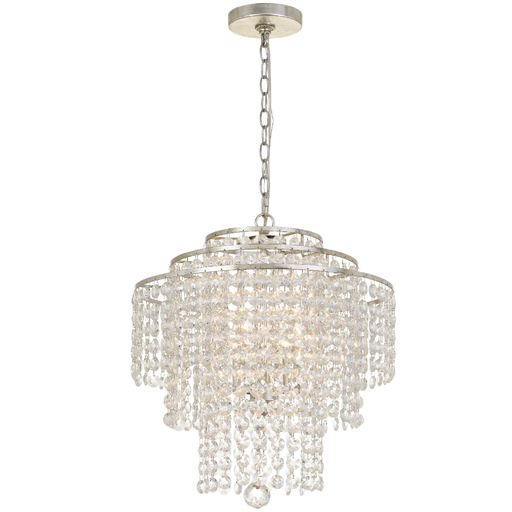 Product image for Arielle 4 Light Chandelier - Antique Silver