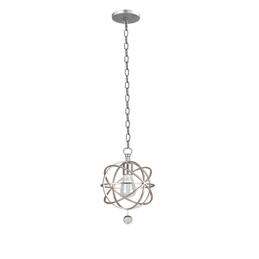Product image for Solaris 1 Light Pendant - Olde Silver