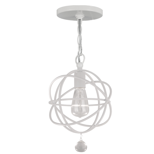 Product image for Solaris 1 Light Pendant - Wet White