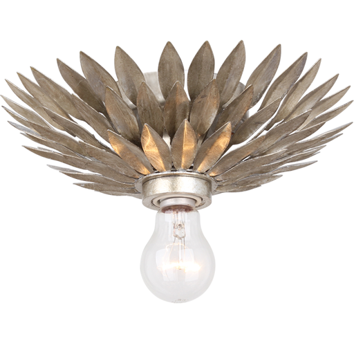 Product image for Broche 1 Light Semi-Flush Mount - Antique Silver