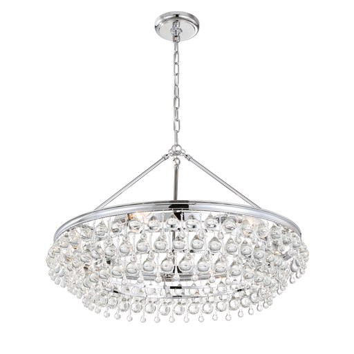 Product image for Calypso 6 Light Chandelier - Polished Chrome