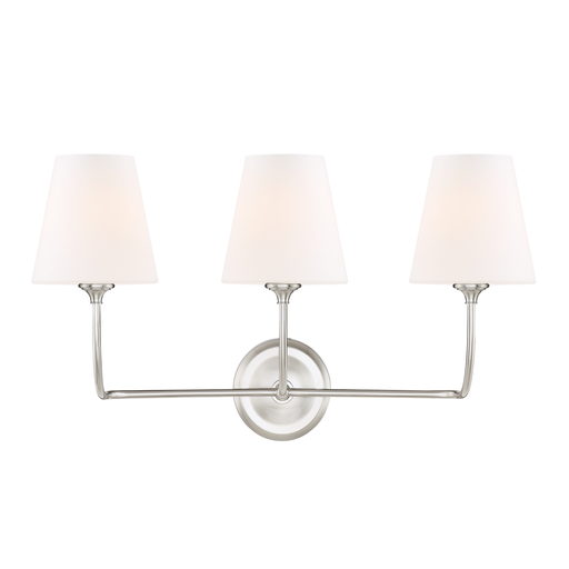 Product image for Sylvan 3 Light Vanity - Brushed Nickel