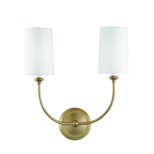 Product image for Sylvan 2 Light Wall Sconce - Vibrant Gold