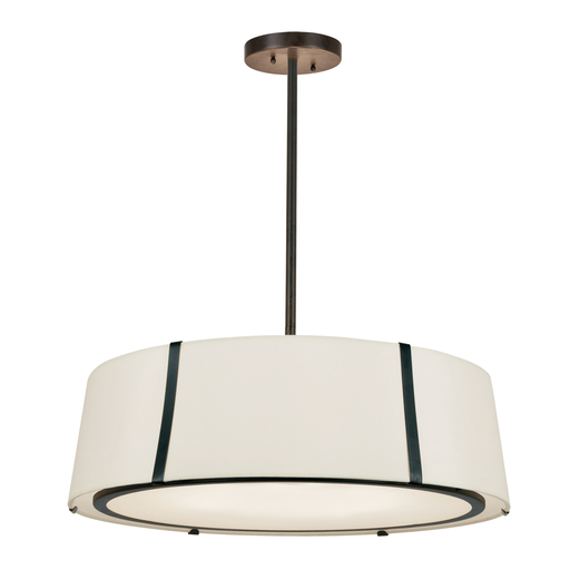 Product image for Fulton 6 Light Chandelier - Black