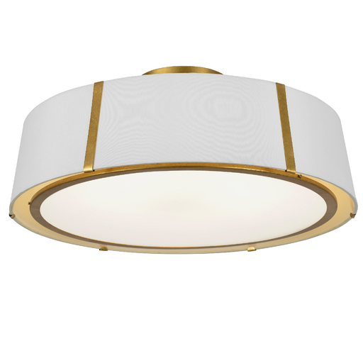 Product image for Fulton 6 Light Semi-Flush Mount - Antique Gold