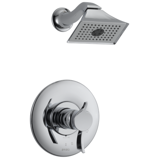 Brizo Rsvp®: Tempassure® Thermostatic Shower Only - Single Handle Lever - Chrome