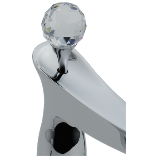 Brizo Rsvp®: Swarovski® Crystal Finial - Roman Tub - Chrome
