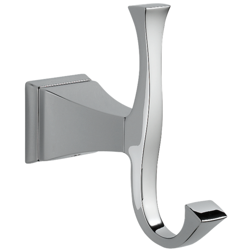 Delta Dryden™: Double Robe Hook - Chrome
