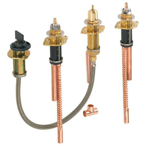 Delta Other: Two Handle Flexible Mount With Hand Shower