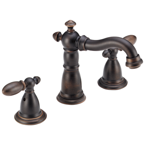 Delta Victorian®: Two Handle Widespread Bathroom Faucet - Two Handle Lever - Venetian Bronze