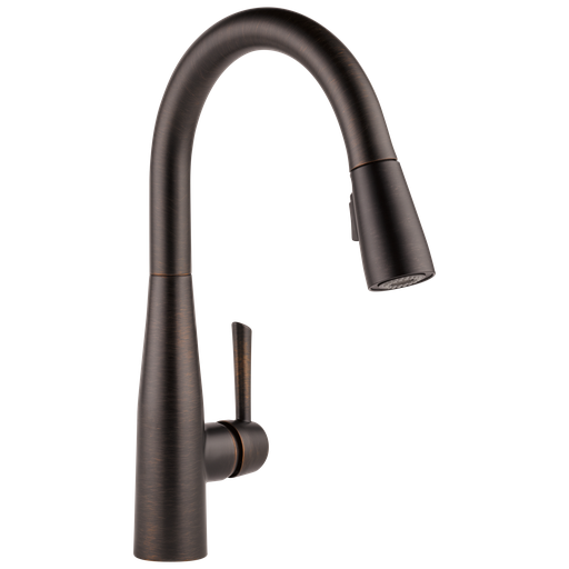 Delta Essa®: Single Handle Pull-Down Kitchen Faucet - Single Handle Blade - Venetian Bronze