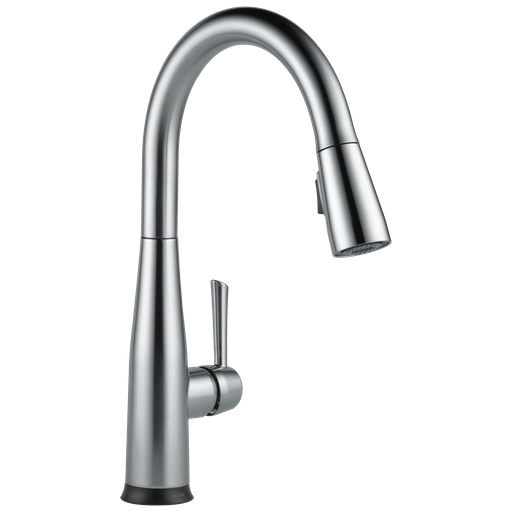 Delta Essa®: Single Handle Pull-Down Kitchen Faucet With Touch2O® Technology - Single Handle Blade - Arctic Stainless