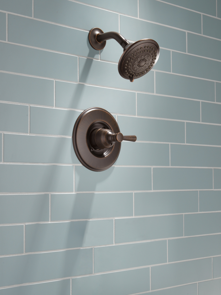 Delta Linden™: Monitor® 14 Series Traditional Shower Trim - Single Handle Lever - Venetian Bronze