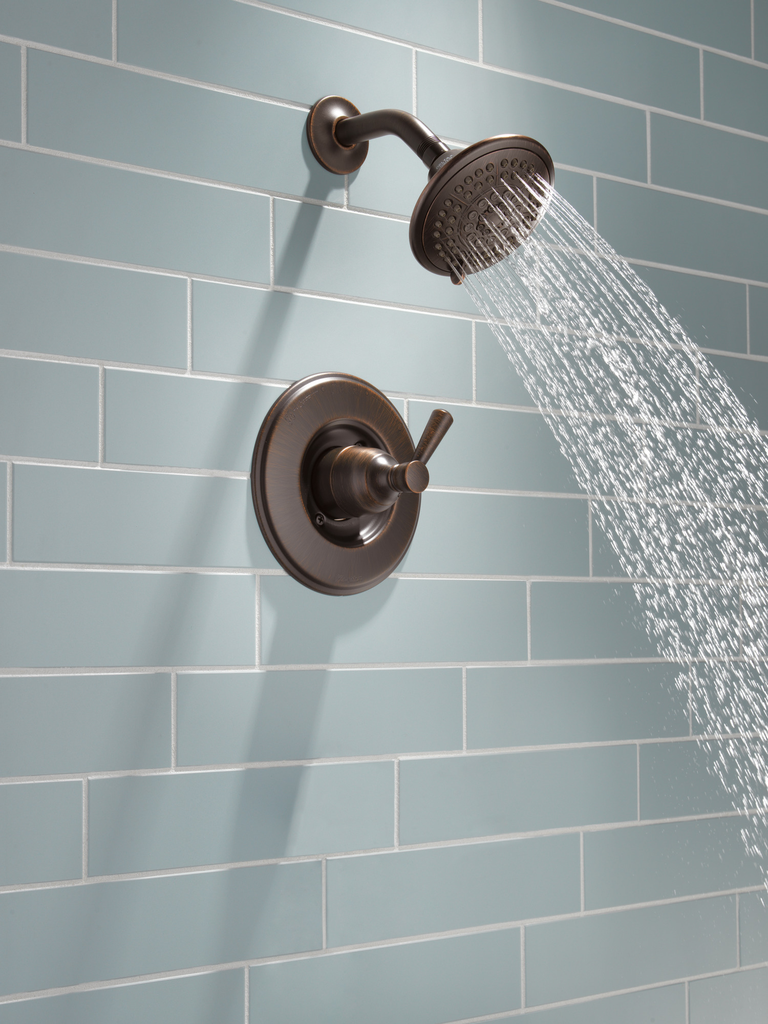 Delta Linden™: Monitor® 14 Series Traditional Shower Trim - Single Handle Lever - Venetian Bronze