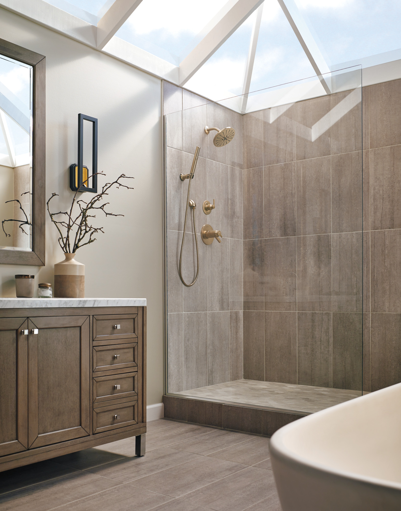 Delta Universal Showering Components: Wall Elbow For Hand Shower - Champagne Bronze