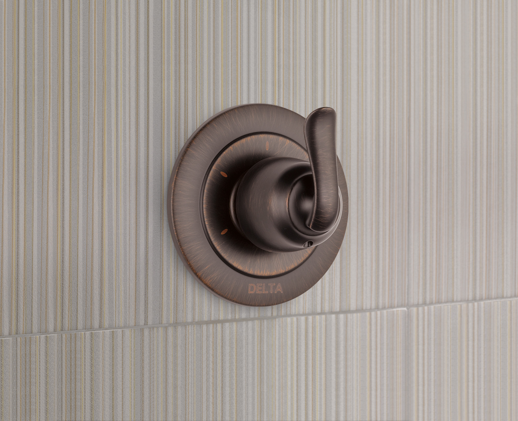 Delta Linden™: 3-Setting 2-Port Diverter Trim - Single Handle Lever - Venetian Bronze