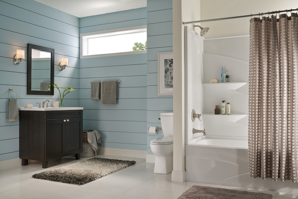 Delta Linden™: Two Handle Widespread Bathroom Faucet - Two Handle Lever - Stainless