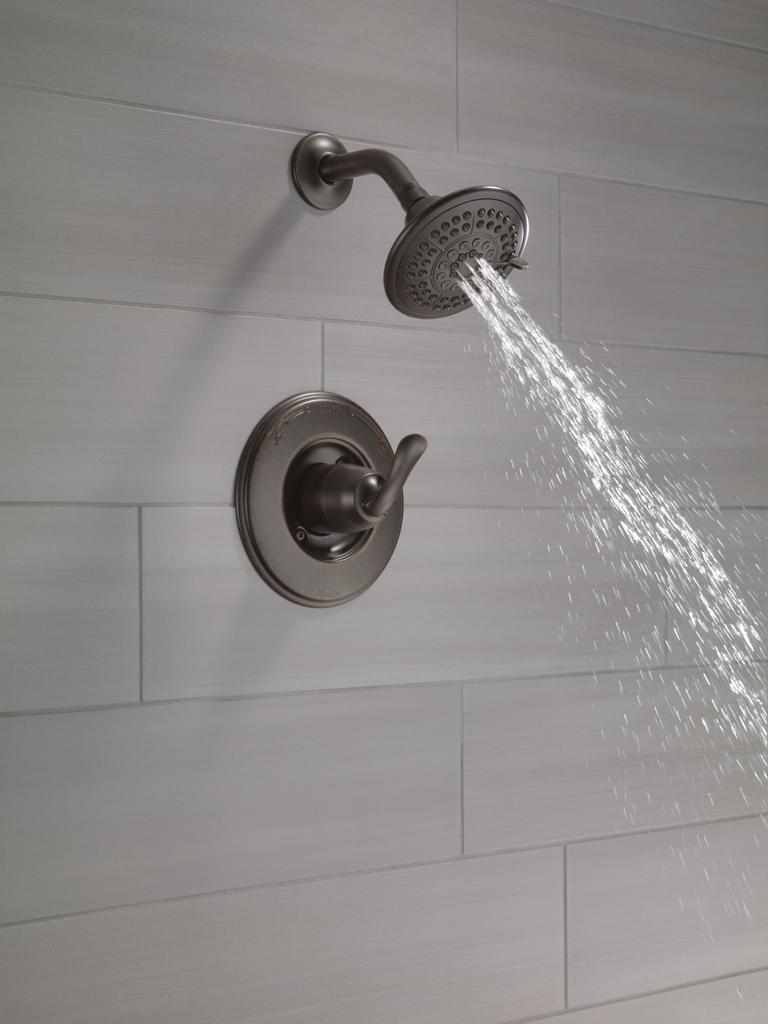 Delta Linden™: Monitor® 14 Series Tub & Shower Trim - Single Handle Lever - Venetian Bronze